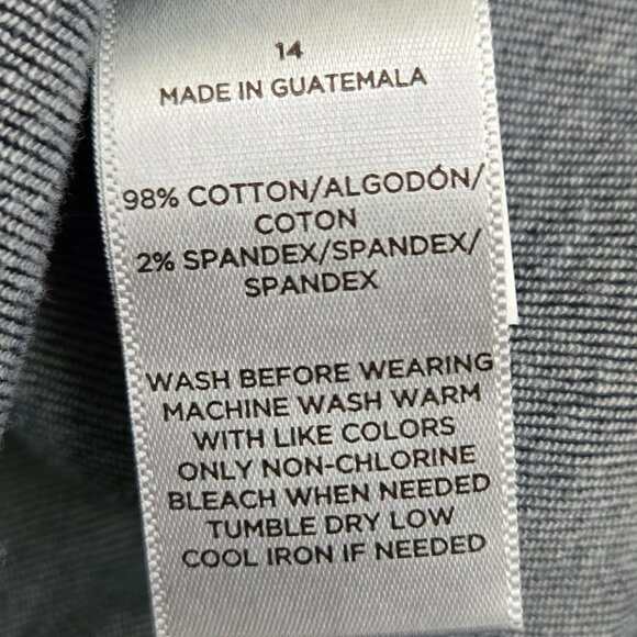 Ann Taylor High Rise Jeans Women's Side Zip Stretch Denim Ankle Strap Accent 14 - Picture 9 of 10